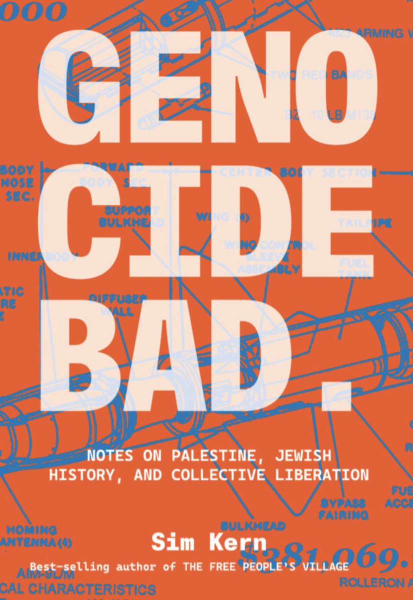 My latest book is GENOCIDE BAD: NOTES ON PALESTINE, JEWISH HISTORY, AND COLLECTIVE LIBERATION, and it's out March 11th with <a href="/InterlinkBooks/">Interlink Publishing</a>, the only Palestinian-owned publisher in the US. It has been the greatest honor of my life to work on this book with <a href="/HMoushabeck/">Hannah Moushabeck</a> 🧵