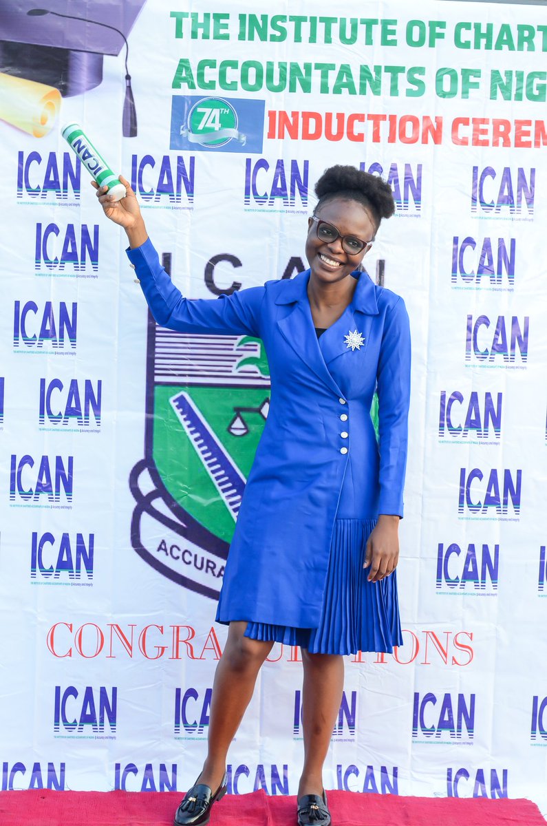 TideMideMide's tweet photo. I am more than excited to announce that I have been officially inducted into the accounting profession today The Institute of Chartered Accountants of Nigeria  so you can now address me as OLATIDE OLAMIDE AYOMIDE ACA.

#ICAN
#INDUCTION
#74THINDUCTIONCEREMONY
#ICANINDUCTION https://t.co/7uzF09MA9g