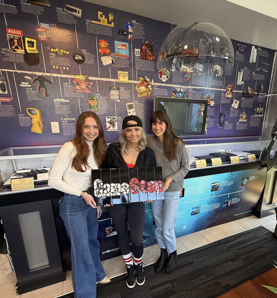 Beyond honored to check ‘Mary Tiles GameStop’ off of the bucket list 

Thanks for having me and for the awesome tour!