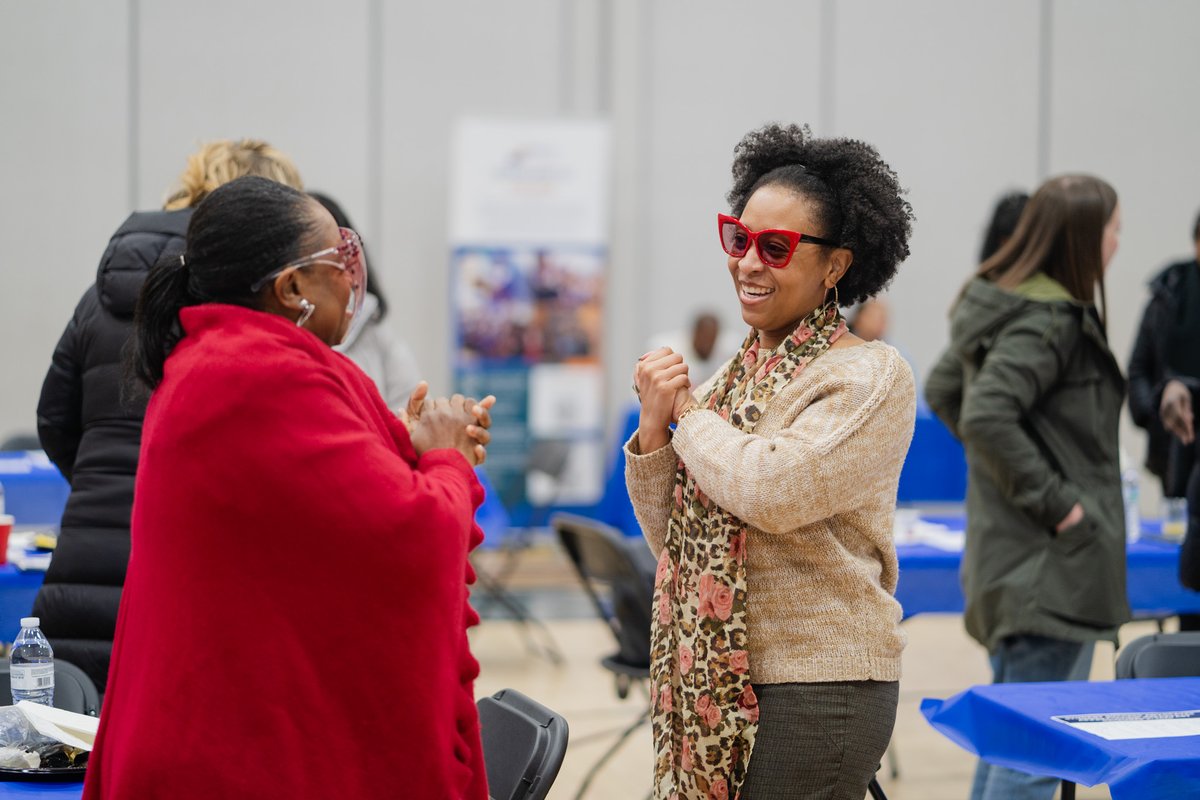 EmilyKCenter's tweet photo. Earlier this week, we hosted our Student Success Advocates Appreciation Breakfast 🥰 K-12 school counselors, social workers, and college advisors joined us for networking, appreciation, and resource sharing. We're grateful for the work this group does to support Durham students! https://t.co/lXSl5NHypR