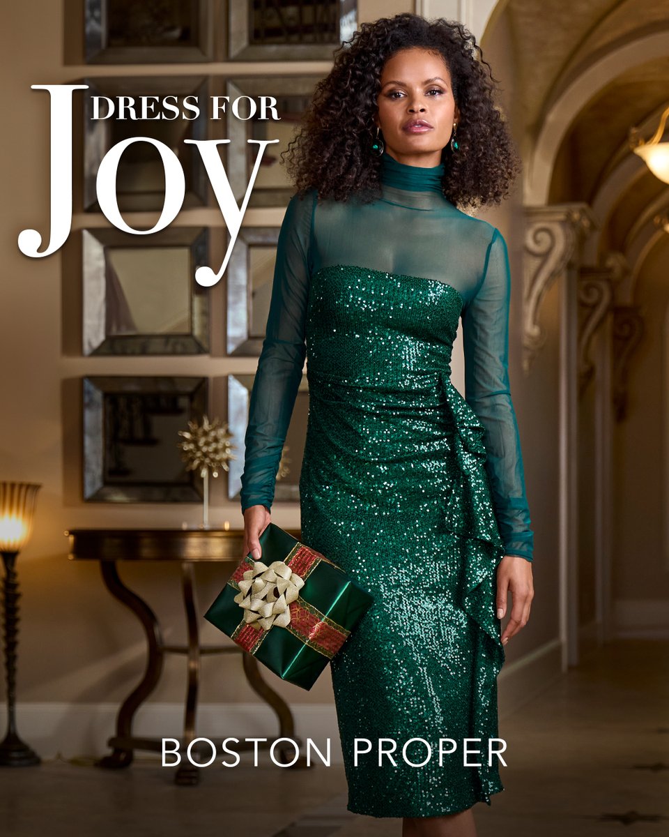 bostonproper's tweet image. Dressing for joy means finding the looks that make you happy. 💚​

Shop Our Holiday Collection&amp;gt;&amp;gt;​ bit.ly/3ZylmJX

#BostonProper #BostonProperstyle #holidaycollection