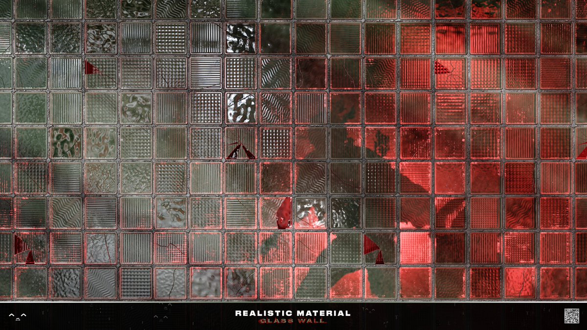 stellstudio's tweet photo. Glass Blocks Wall | STELL TEX

ArtStation: https://t.co/V7D1dTchHv

#SubstanceDesigner #3DArt #Material #Textures #VanyaStellar #StellStudio #StellTex #3DArtist #GameDev #Environment https://t.co/7DD7W1rHyZ