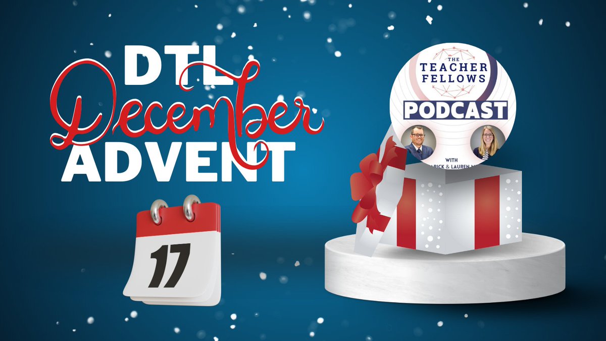 DTL_JSD's tweet image. Another item in our #edtechadvent is the @TeachFellowsPod - a podcast from @HSG_UT @Coach_Rarick @lmerkles and some of the best teacher leaders in #uted. Check it out!

#JordanDTL #DTLutah #JordanPortraitofaGraduate #uted #JordanBig6 #Big6in60
