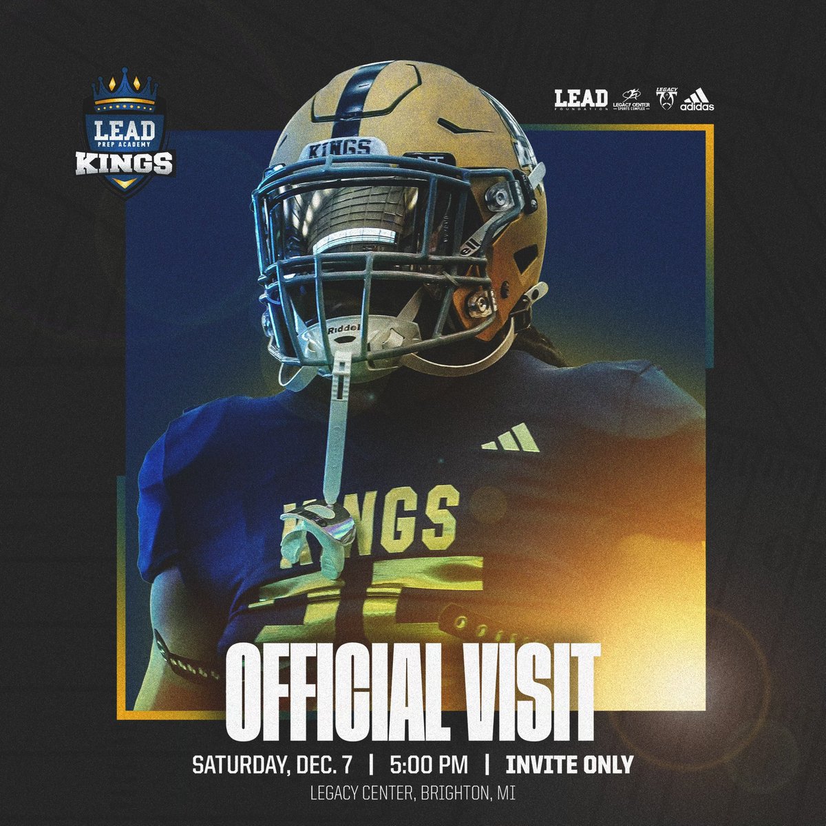 Thank you Lead Prep Academy for inviting me to a visit i will be looking forward to it and meeting the coaches again !