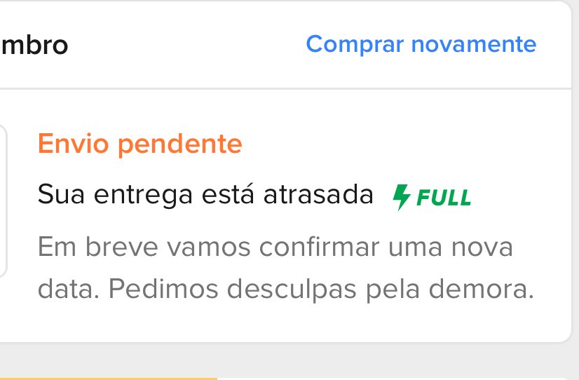 anibiondi's tweet photo. Cara tô magoada com o @MercadoLivre 🥲
Fiz uma compra que era pra entregar terça aqui. Não chegou. Pensei: meu dia de entrega é quarta então vai chegar quarta. Mas quando quarta chegou apareceu isso no meu pedido: https://t.co/6sYjIMTtEd