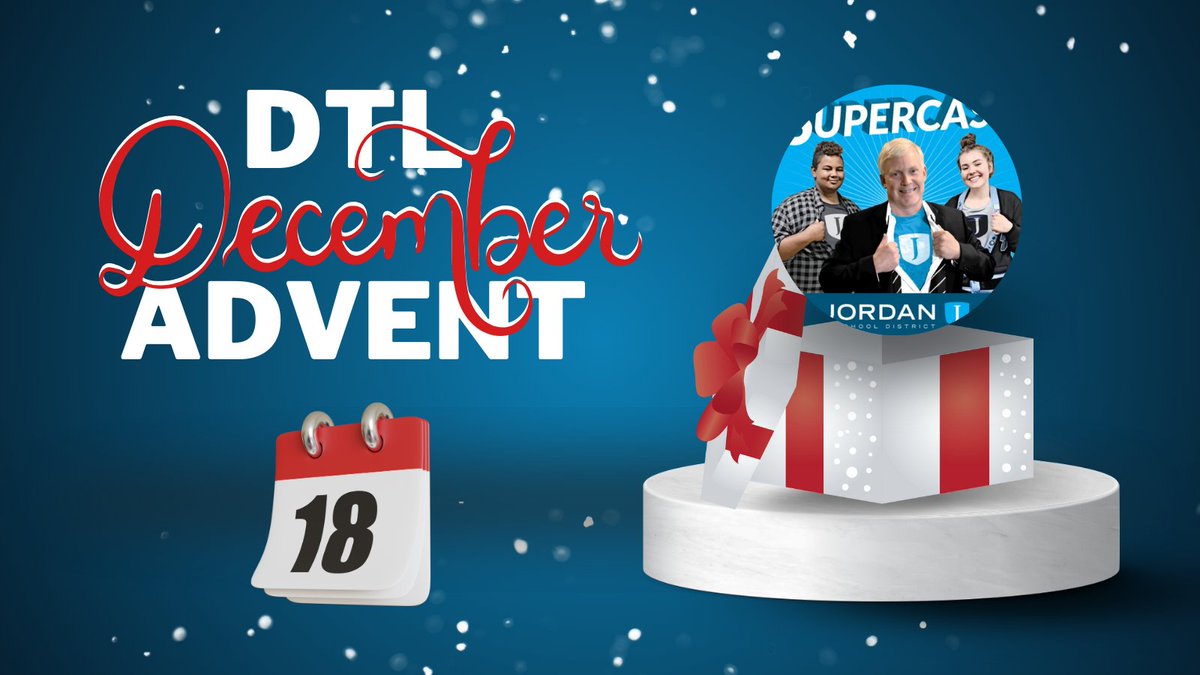 DTL_JSD's tweet image. Look at today&apos;s #edtechadvent with @AGodfreyJSD  Supercast - love seeing our Supt. out &amp;amp; about highlighting the many awesome things happening in  @jordandistrict. 

#JordanDTL #DTLutah #JordanPortraitofaGraduate #uted #JordanBig6 #Big6in60