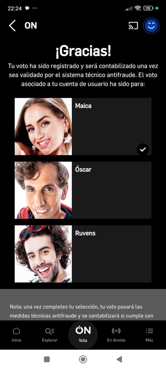 LolayWin's tweet photo. Mis votos eran para Adrián, y no me parece bien que no abran de 0 la votación, aquí mis votos porque con #Ruscar Siempre !! #GHGala14 https://t.co/1Ggym1sLR0