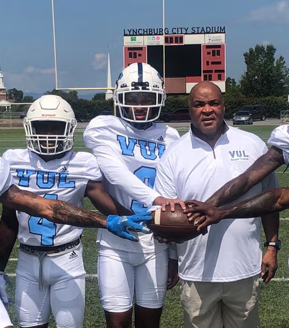 After a conversation with <a href="/Dfarley_7/">Danny Farley</a> I’m blessed to receive my first offer from Virginia University of Lynchburg!  <a href="/COACH_JAKES/">J JACOB</a> <a href="/CoachDoubleA/">Antonio Anderson</a> <a href="/stevecole08/">Stonecold2</a> <a href="/Baj_Blitz/">Coach Baj</a>