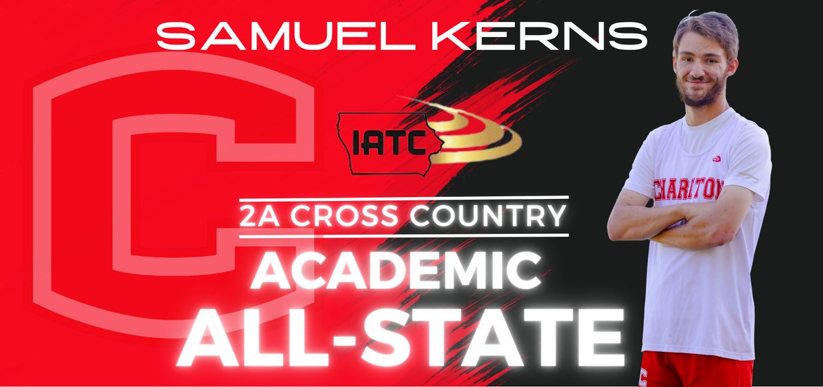 COfRed2's tweet photo. Congratulations Samuel Kerns!
-Senior
-3.8 GPA
-Compete at the STATE MEET!
Academic All-State! https://t.co/gmVR3uiYww