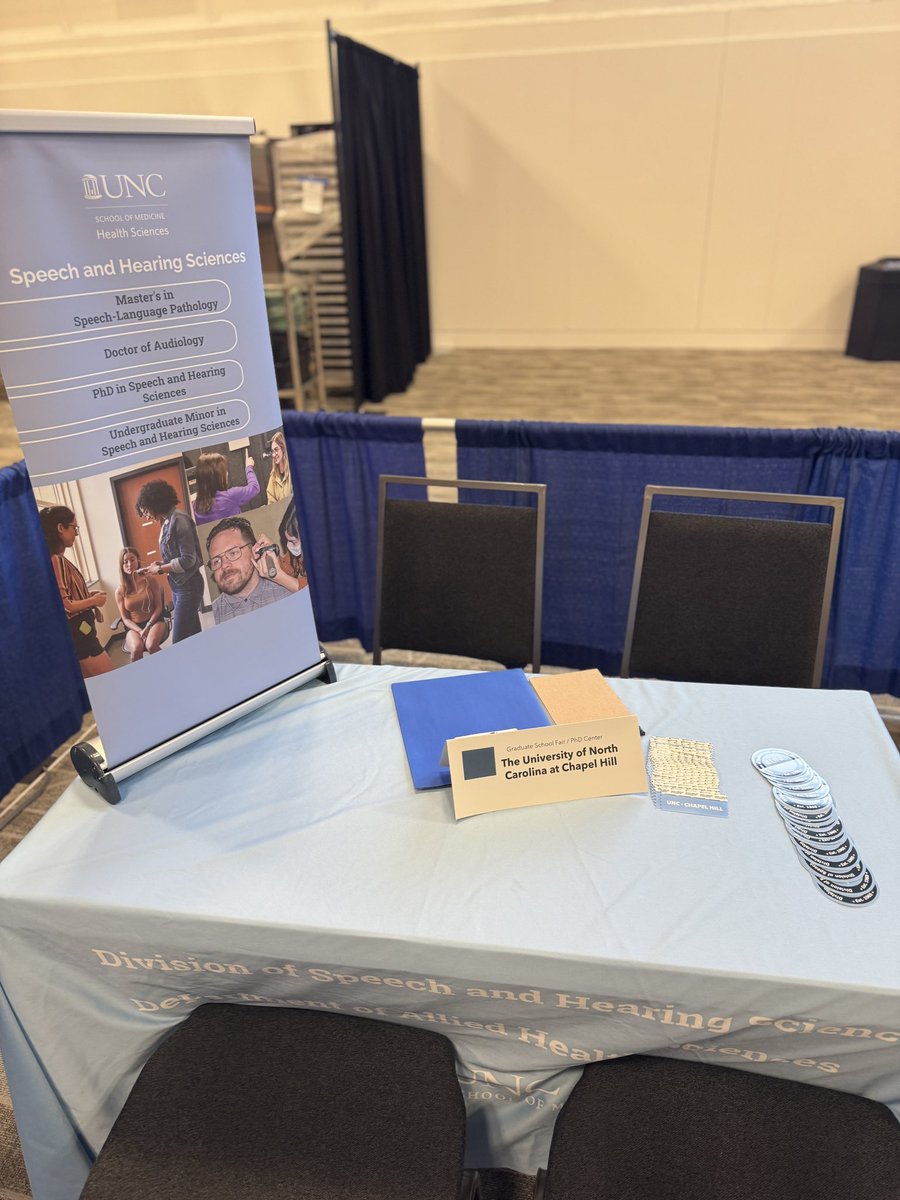 Hannah Siburt (@hsiburt) on Twitter photo Day 1 of the #ASHA24 Graduate School Fair in the books. Come see us tomorrow from 10-1. <a href="/UNC_HealthSci/">Department of Health Sciences</a> #uncsphs 🐏 Day 1 of the #ASHA24 Graduate School Fair in the books. Come see us tomorrow from 10-1. <a href="/UNC_HealthSci/">Department of Health Sciences</a> #uncsphs 🐏
