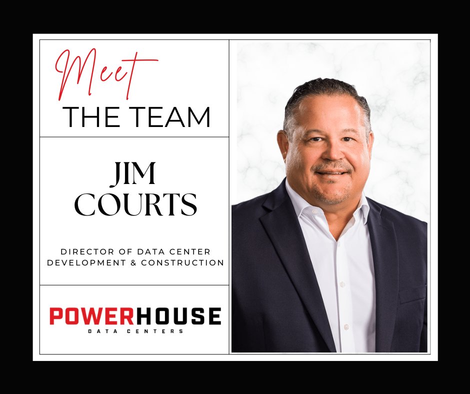 We're proud to introduce Jim Courts, Director of #DataCenter Development &amp; Construction. 
With 20+ years in the industry, he works alongside our development and #construction teams to coordinate entitlement, design, and construction activities.
Fun fact: He also flies planes!