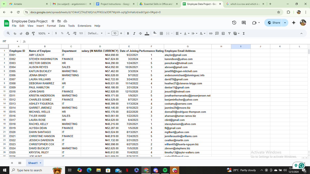 angelomininii's tweet photo. looking forward to the upcoming weeks of growth and learning!
What tools do you use for data entry? I’d love to hear about your experiences and tips in the comments!
#VAAglobal #VirtualAssistantTraining #DataEntry #GoogleSpreadsheets https://t.co/bspWlhwAue