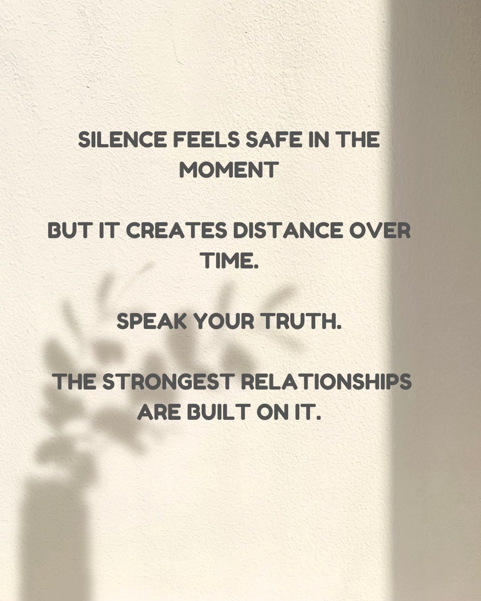Many people feel like they’re tiptoeing around their partner, afraid to say how really feel?

→ Holding back to avoid conflict.
→ Staying silent because it feels easier.

 But here’s the truth:
 Avoidance builds walls, not closeness.

And Radical Honesty breaks those walls.
