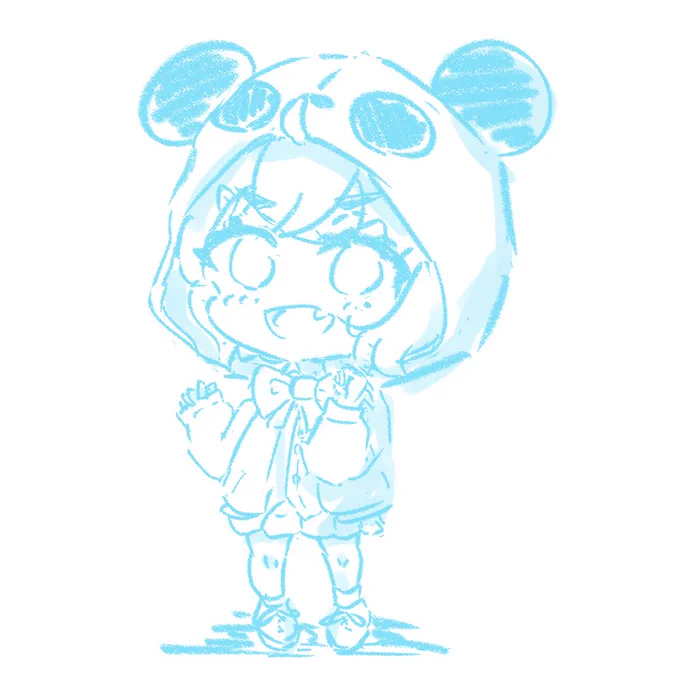 おはよーございます#笹木咲 #にじさんじ #ラフ 