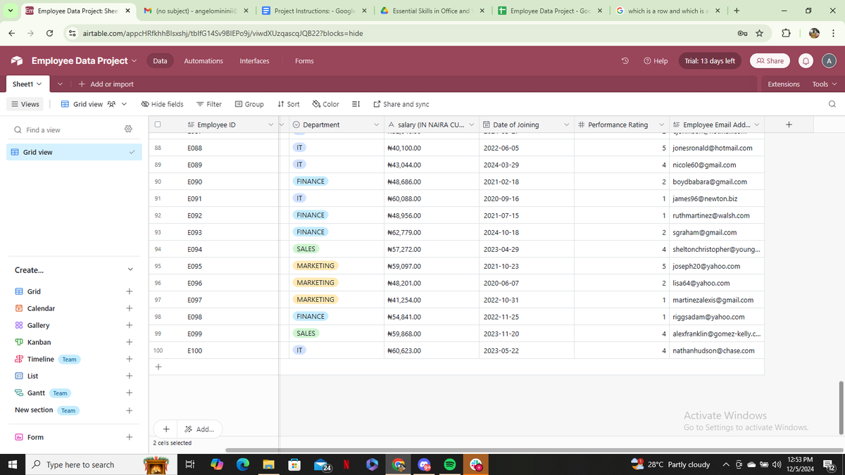 angelomininii's tweet photo. looking forward to the upcoming weeks of growth and learning!
What tools do you use for data entry? I’d love to hear about your experiences and tips in the comments!
#VAAglobal #VirtualAssistantTraining #DataEntry #GoogleSpreadsheets https://t.co/bspWlhwAue