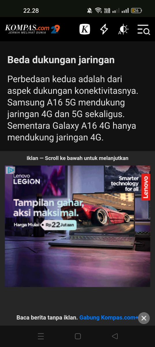 CJonash59917's tweet photo. @samsungID #GalaxyA16 speknya terus gak ada matinya deh.
#PastiPuasPerformanya
#PastiPuasGamingnya
#PastiPuasStreamingnya
#FiturA16BikinPuas https://t.co/8Wm4BPzws7