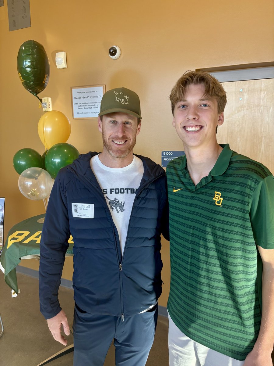 Scott Groner (@scottg24) on Twitter photo Congrats on signing day Rhett. <a href="/BUFootball/">Baylor Football</a> got a good one. Let the next phase of your journey begin! Congrats on signing day Rhett. <a href="/BUFootball/">Baylor Football</a> got a good one. Let the next phase of your journey begin!