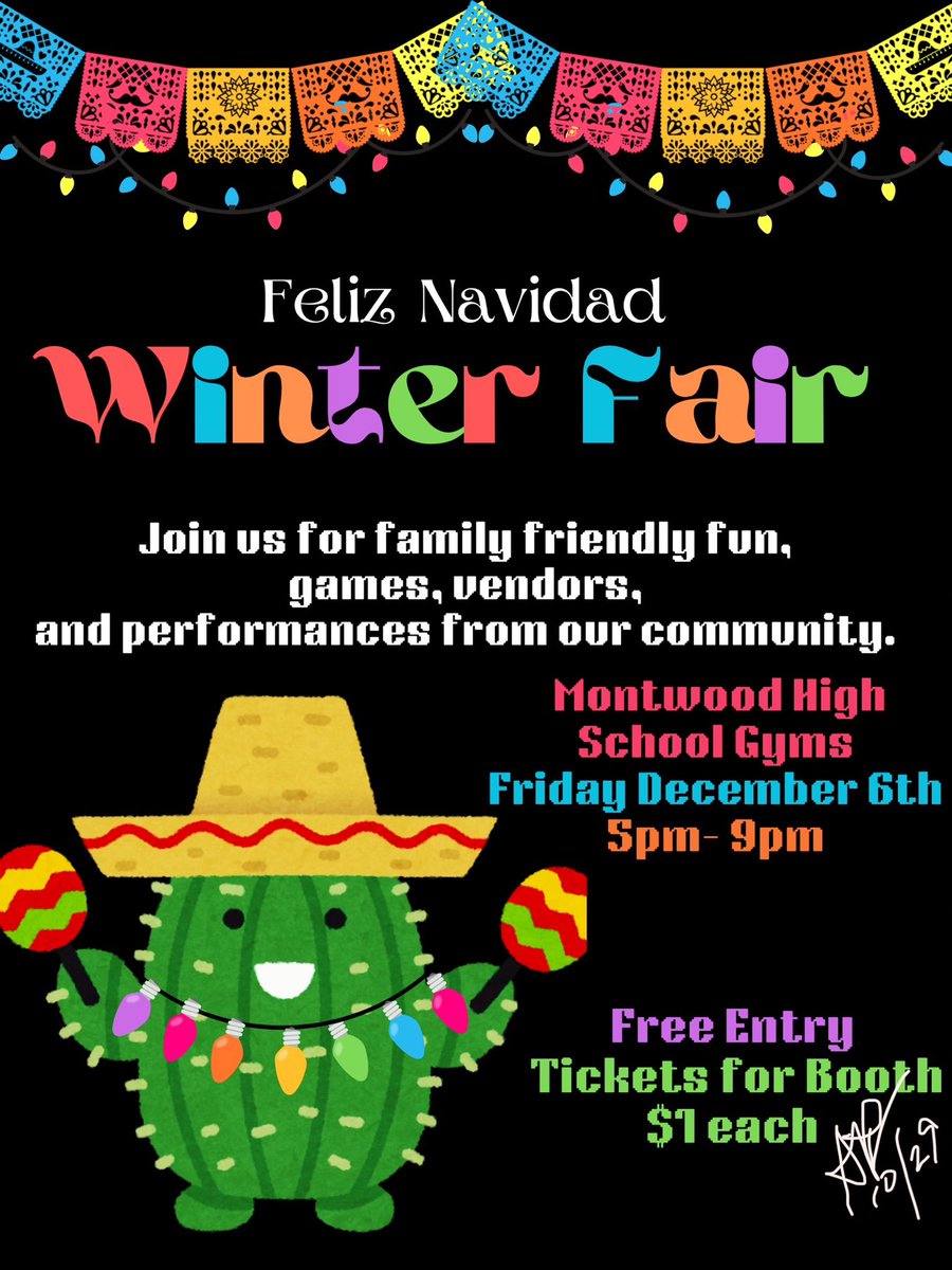 Join us in a fun night filled with games, food, performances, and much more! <a href="/MSynergi4/">MHS SYNERGI^4 STEM and P-TECH Advanced Academy</a> will be hosting their annual Winter Fair tomorrow, December 6, from 5 pm to 9 pm. See you there!
