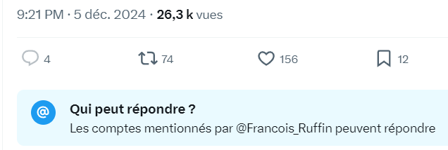 Bah alors ? Peur des critiques ?