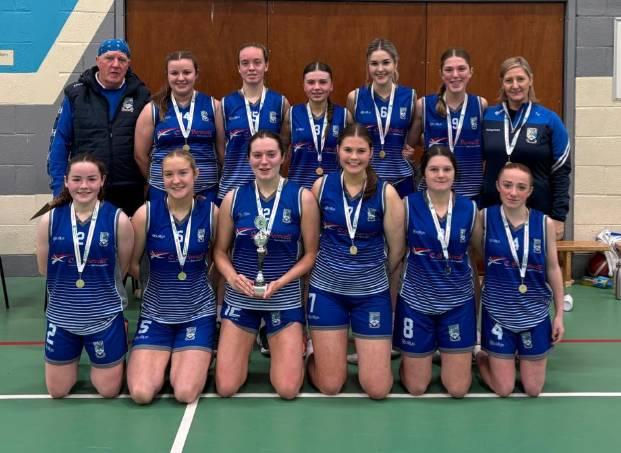 ccbsnews's tweet photo. Congratulations to the U19 Girls who were crowned North West (A) Regional Champions this week. They beat Colaíste Na Carriage 53-38. A special mention to our three Leaving Cert students, Cadhla Dolan, Lauren Foy (Capt.) and Roísin Williams for their commitment to school basketbal https://t.co/73qtJ6Ezcb
