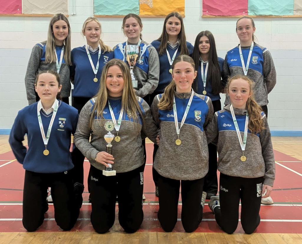 ccbsnews's tweet photo. Congratulations to the U19 Girls who were crowned North West (A) Regional Champions this week. They beat Colaíste Na Carriage 53-38. A special mention to our three Leaving Cert students, Cadhla Dolan, Lauren Foy (Capt.) and Roísin Williams for their commitment to school basketbal https://t.co/73qtJ6Ezcb