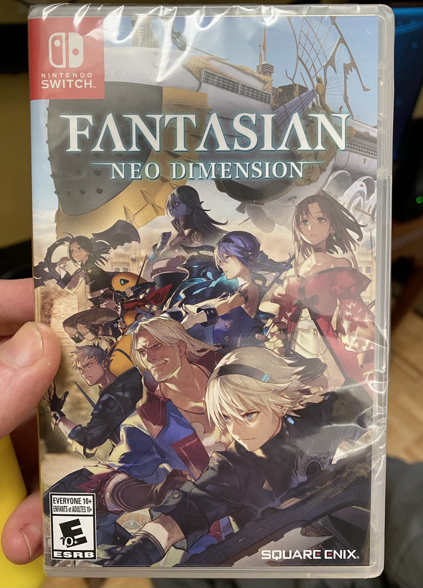 Mike_AKD's tweet photo. Look what I found in my mailbox! ✉️
First impressions were great on the Apple Arcade version but I didn’t play through very far. Hoping it’s a good port! 🤞
#Fantasian #Fantasian_ND #JRPG #RPG #PhysicalGames #Nintendo #SquareEnix #SwitchPhysical https://t.co/H4JSgqDpkJ