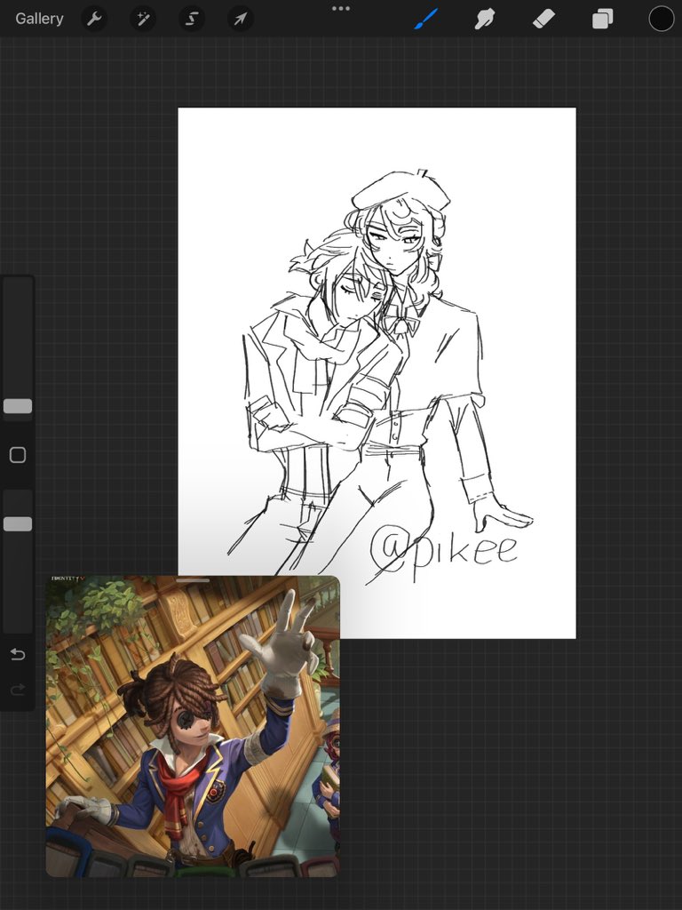 get_piked's tweet image. Ivory Tower Edluca sketch 🐺