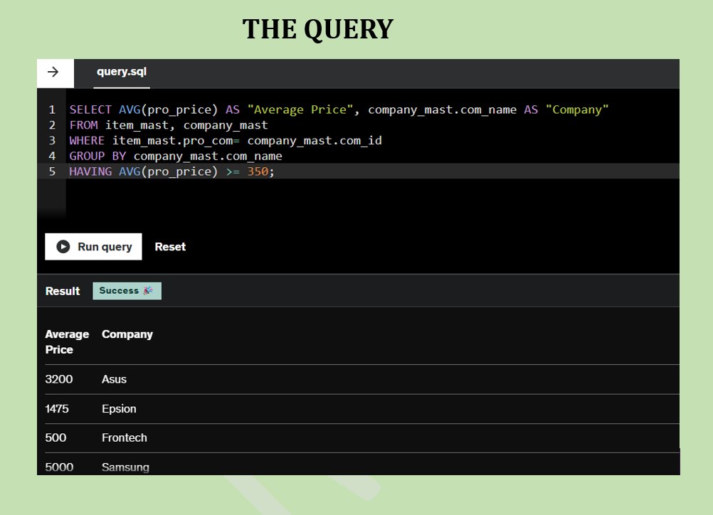 RebeccaOluwato3's tweet image. #100daysofSQLexercises