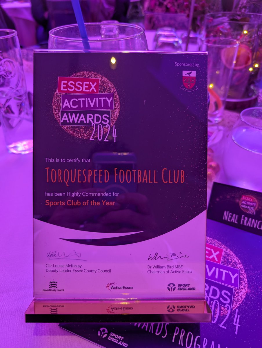 TorquespeedYFC's tweet image. For our club to be highly commended and in the Top 3 Sports Clubs in Essex at the @ActiveEssex Activity Awards is incredible.

Thank you for our nomination. This is just the start for our club and we continue to build upon this honour.

🧡🖤🧡
#grassrootsfootball #VolunteerDay