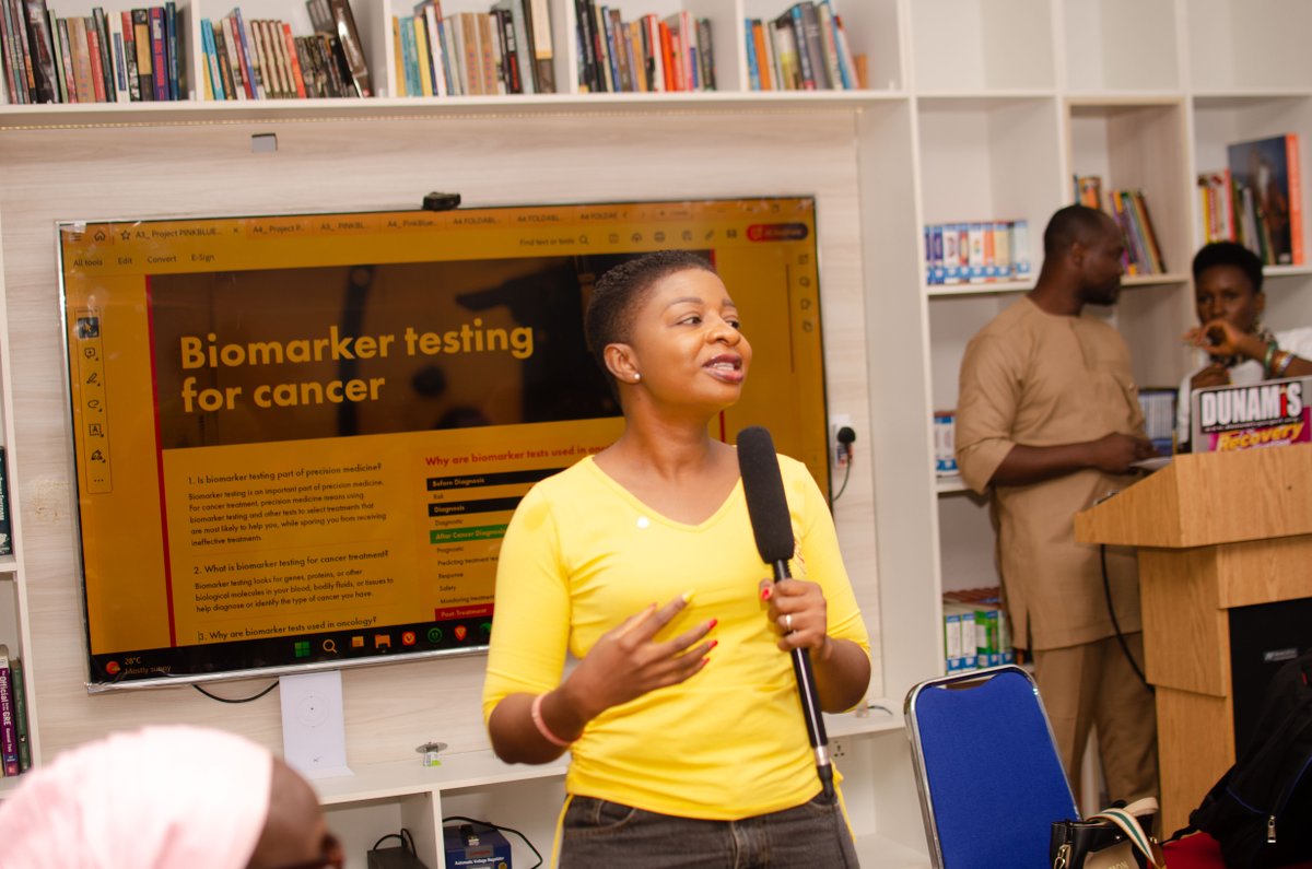 FT3Program's tweet image. Heartening to see 3 adapted resources making a difference in #Nigeria helping #patients feel more informed &amp;amp; confident in their care. More perspectives coming soon! Explore the suite: eu1.hubs.ly/H0fblfR0 Interested in adapting these resources? Let us know! @projectpinkblue