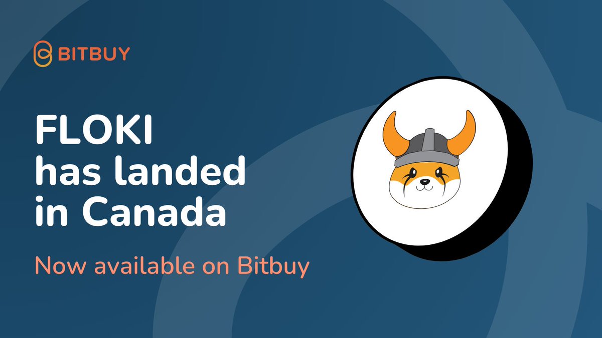 bitbuy's tweet photo. $FLOKI is now available to trade on #Bitbuy!

Get started: https://t.co/JQkHjgKfU5 https://t.co/yUfwbWOhvm