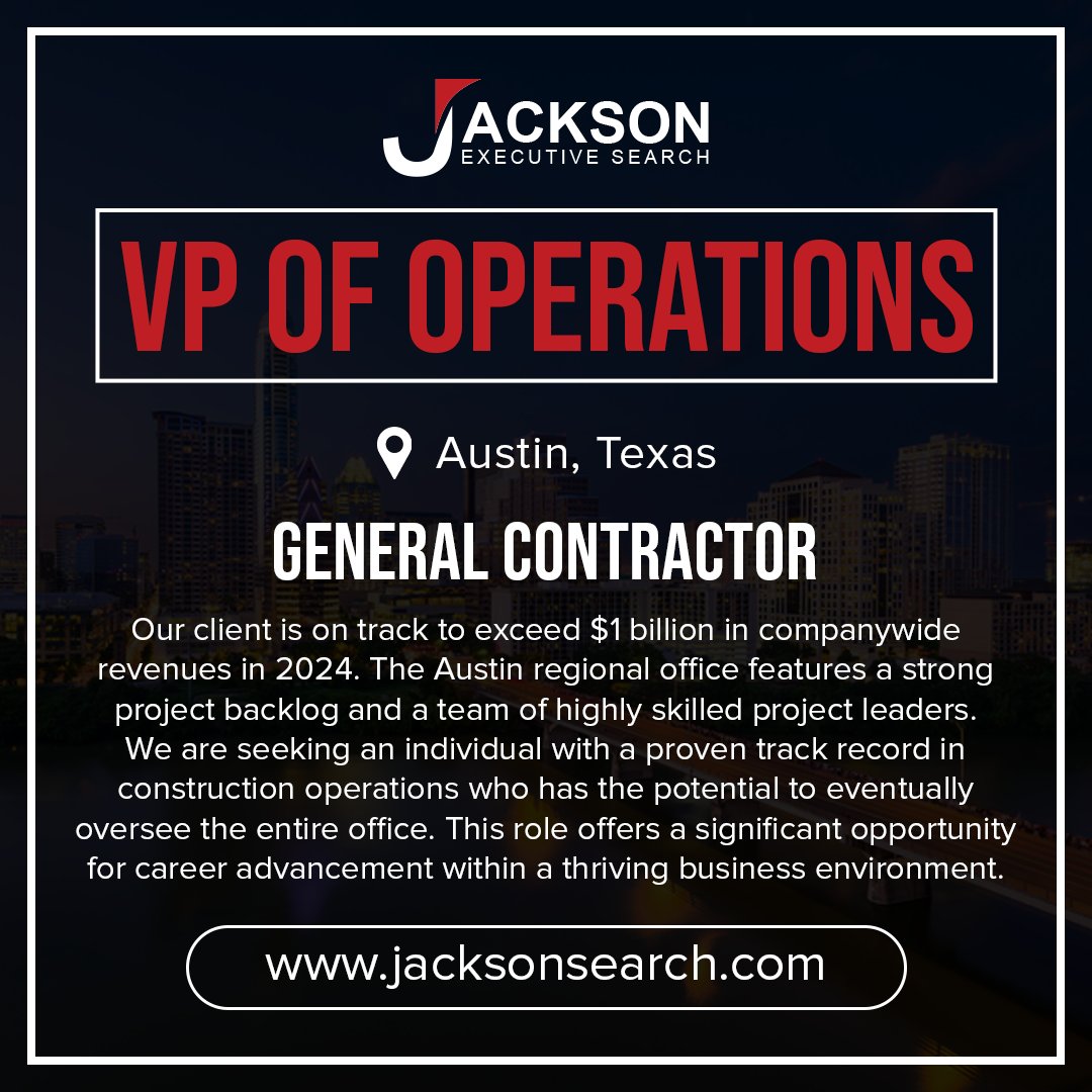 Jackson Executive Search, LLC (@jacksonsearch) on Twitter photo 