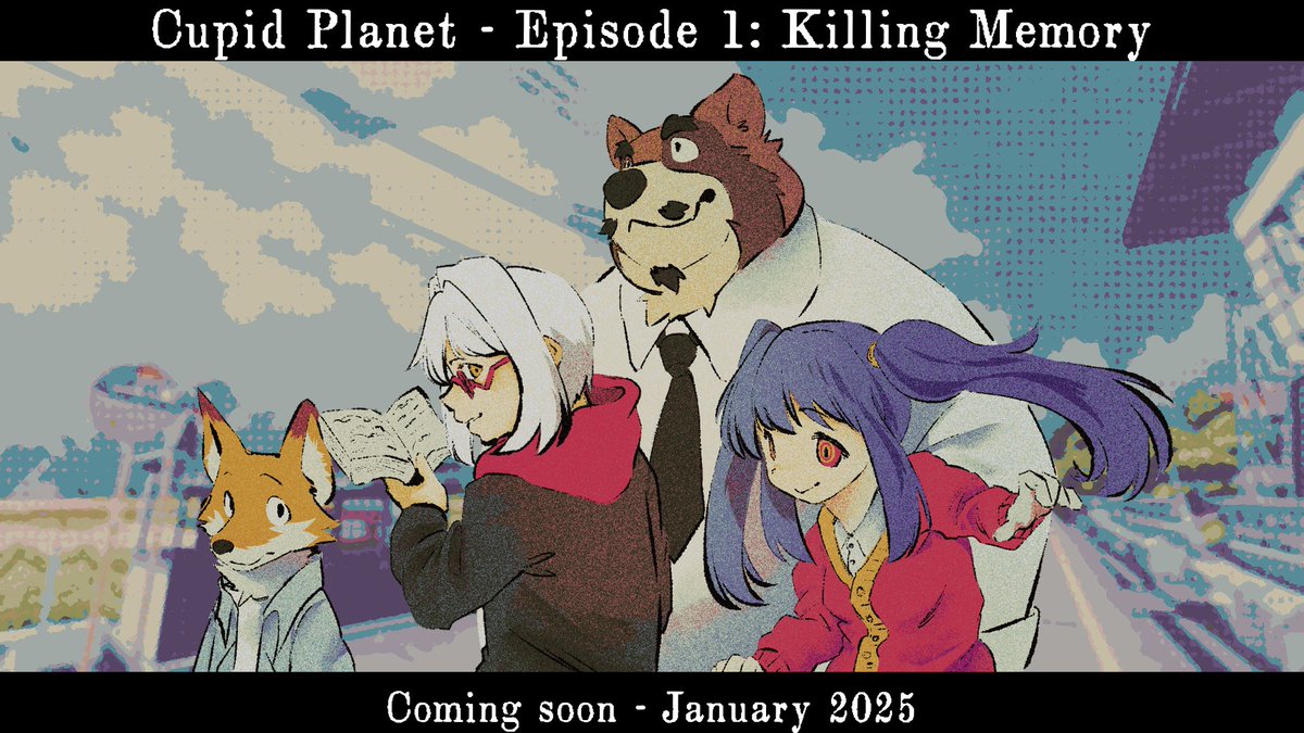 Ishatee_'s tweet photo. "Let's go back to that old times before the incident..." 

'Cupid Planet' is a Visual Novel being developed by me.

Currently, I only have the prologue made and published on itchio, you can play accessing this link: https://t.co/yfM6lGrj0d

#gamedev #visualnovel #horrorgame https://t.co/38BsX6N4gH