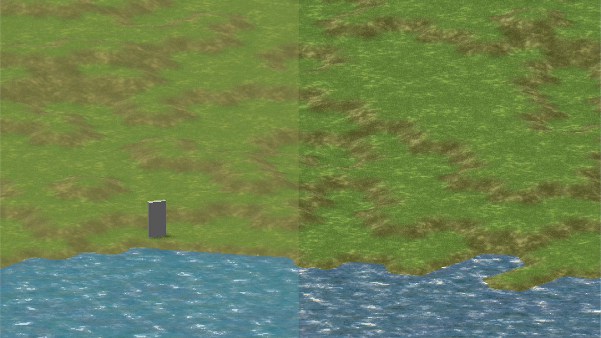 blandprix's tweet photo. One trap I fall into is incessantly tweaking individual colors in-engine (or in code 😱)
I'm always happier when I take a screenshot and play with colors in an editor until I have a real target to work toward

#gamedev #godot #hexgrid #terrain #rpg #landscape https://t.co/VYscBOmT24