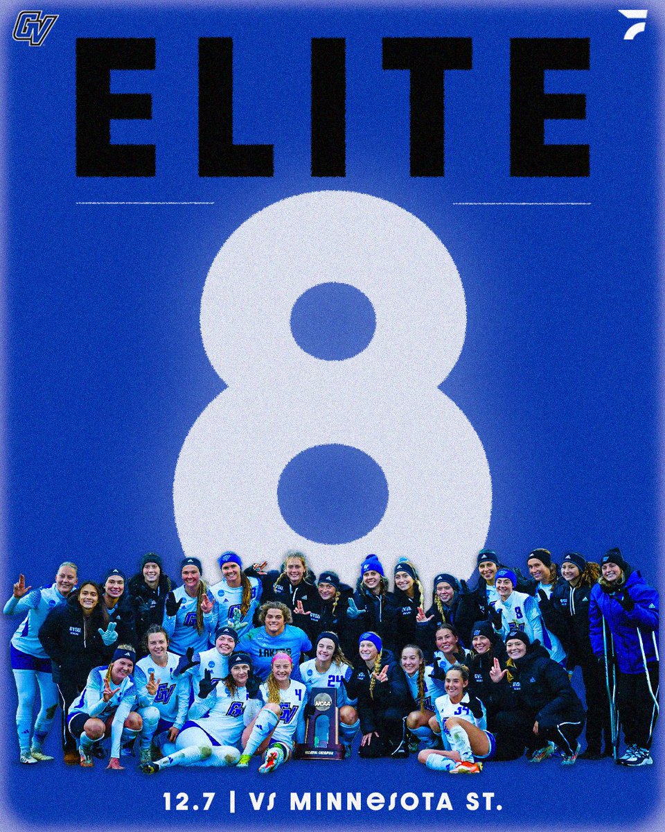FloFC_'s tweet photo. The Lakers are heading to the Elite 8 โฝ๏ธ
After a thrilling game against Drury, GVSU emerged with the 2-0 W & secured their spot in the Elite 8 for the 2nd straight year!! ๐ฅถ theyโll face Minnesota St. Saturday for a spot in the final 4 ๐
#GLIACFC | @GLIACsports | @gvsulakers https://t.co/rsl63FRyXR