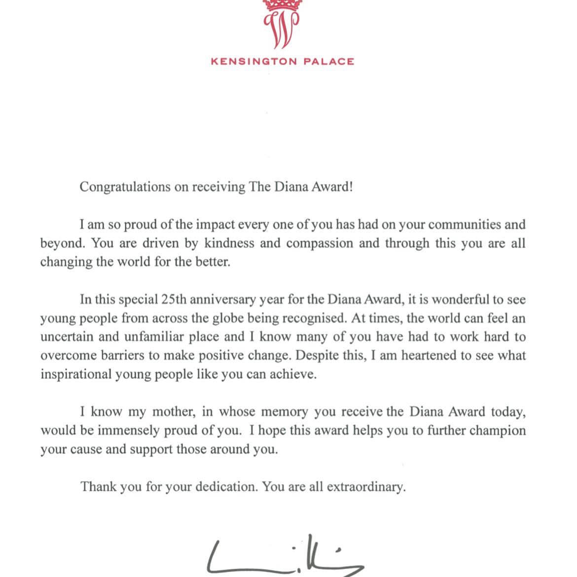 Samuelisiwu2's tweet photo. A Huge Milestone!🙏🏼🎉

I’m honored to be receiving The Diana Award 2024 from the British Royal Family in memory of Diana, Princess of Wales. This award, strictly by nomination, is the highest accolade a young person can achieve for their social action or humanitarian efforts. https://t.co/vfzNniyxc9