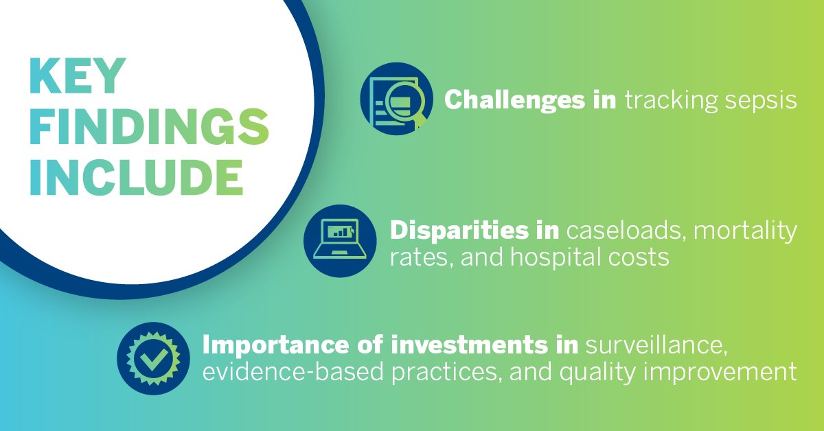 👉This report from <a href="/AHRQNews/">AHRQ</a> dives into the complexity of managing #sepsis in U.S. hospitals, emphasizing the burden on patients and #healthcare systems, and the lack of a "gold standard" diagnostic protocol. Read more: ahrq.gov/sites/default/…