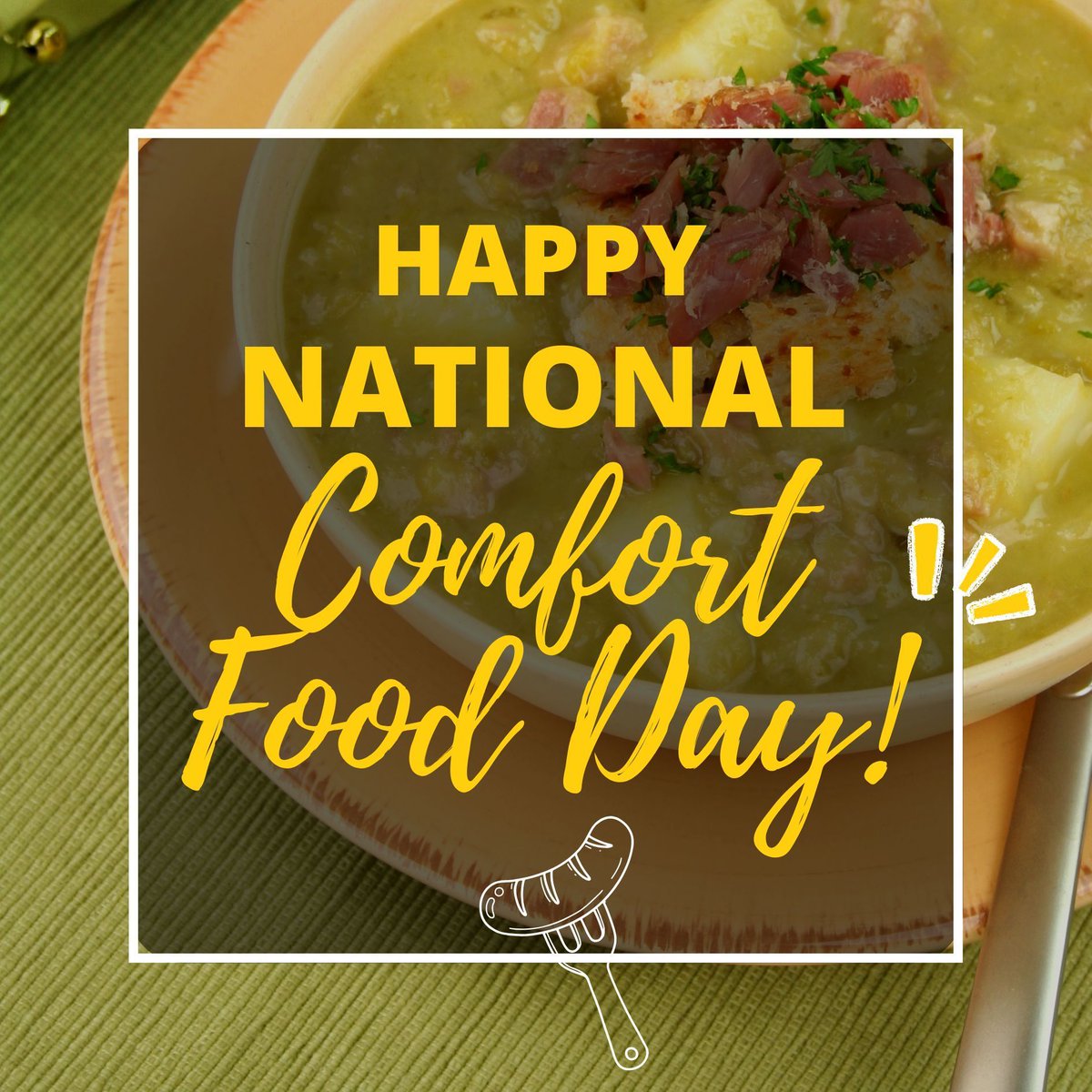 chisesibros's tweet photo. Happy National Comfort Food Day!

There's nothing like a comforting meal to warm your heart and soul. Whether it's a classic casserole or your grandma's secret recipe, today’s the perfect time to savor the dishes that feel like a warm hug.

#ComfortFoodDay #ChisesiBros https://t.co/clcjYPNDDa