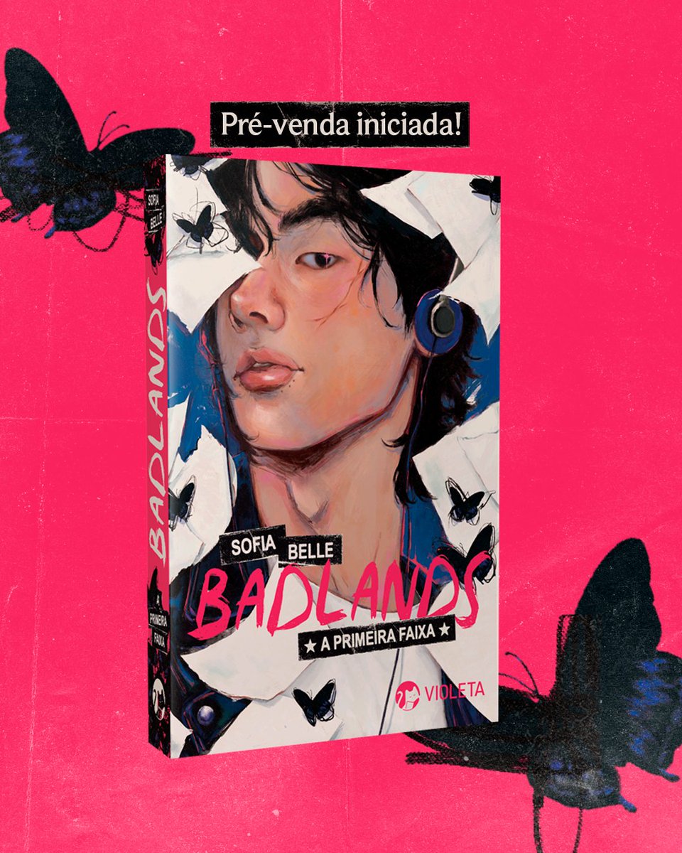 EditoraVioleta's tweet photo. O primeiro amor mais devastador acaba de chegar na Violeta: "Badlands - A primeira faixa" já está em pré-venda! 🎀 

O livro pode ser adquirido em nosso site até o dia 5 de janeiro e inclui 7 brindes exclusivos! Aproveite e garanta já o seu exemplar! 📼 https://t.co/hYROT4blZu
