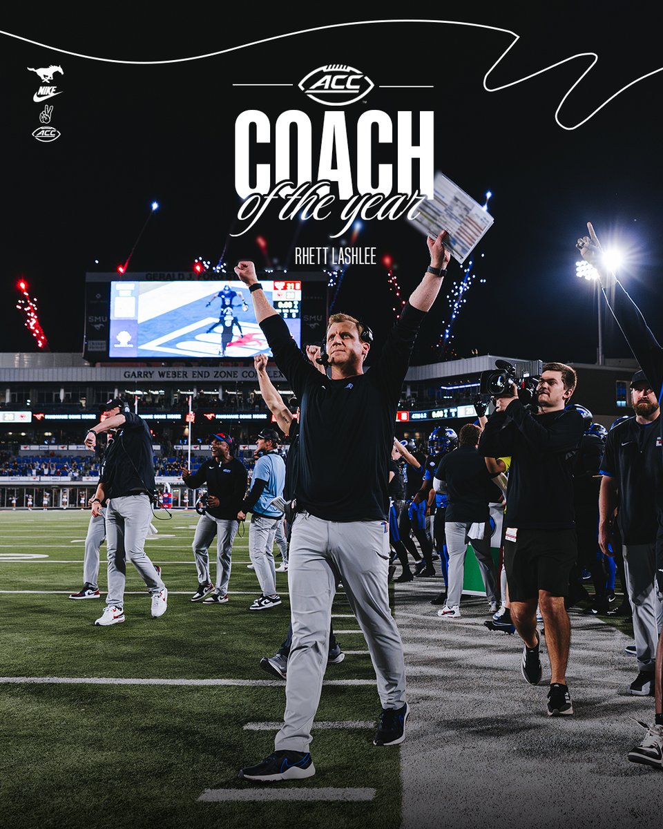 No other choice.

Coach Lashlee has been named the ACC Coach of the Year!

#PonyUpDallas