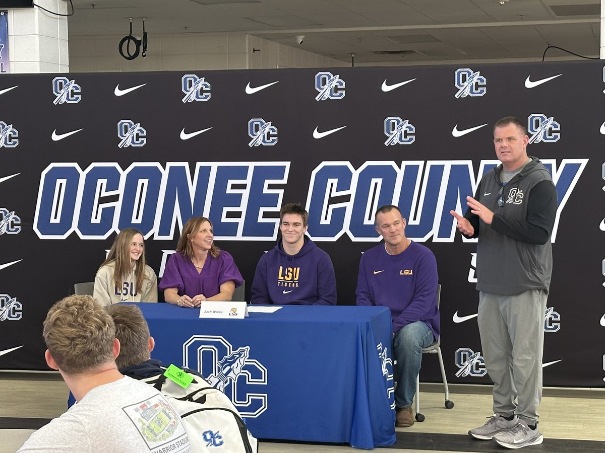 OCHS_Athletics's tweet photo. Congratulations, Zach! #WeAreOne #SpearEm https://t.co/lJkyrlpepY