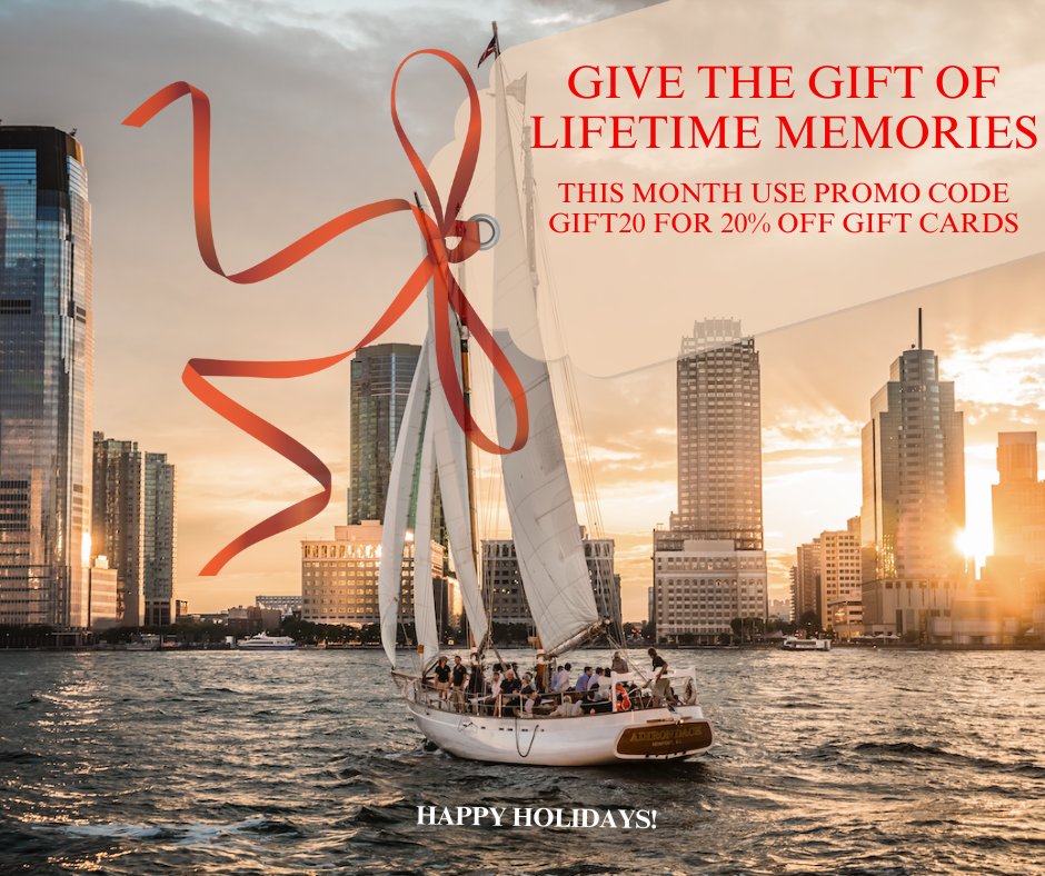 'Tis the season! 🎁 Purchase a Classic Harbor Line gift card this month and use promo code GIFT20 for 20% off. Link in bio!