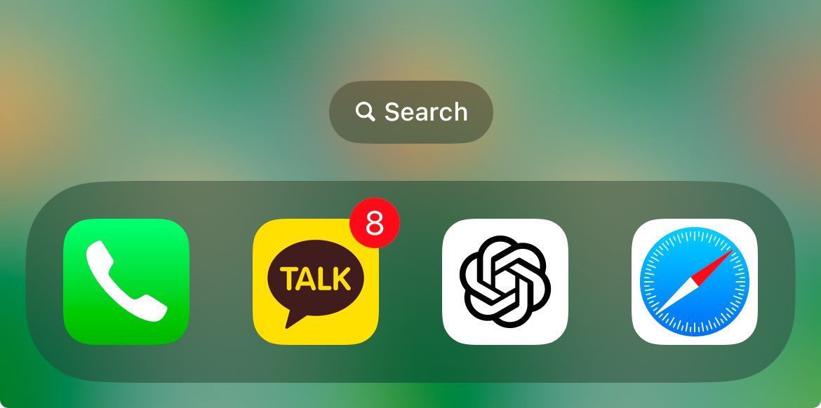 10년 만에 하단독 앱 교체!
ChatGPT IN