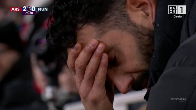 O Ruben Amorim a ver o João Pereira destruir todo o trabalho que ele fez nos últimos anos