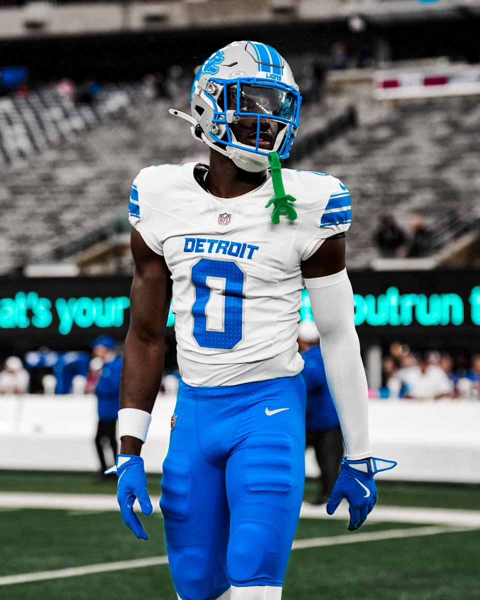 MercerRile22565's tweet photo. Former Alabama football star, Terrion Arnold, is projected to play in Thursday Night Football tonight for the Lions versus the Packers after facing a groin injury. #terrionarnold #nfl #DetroitLions #TNF https://t.co/rxHUQHo0Ys