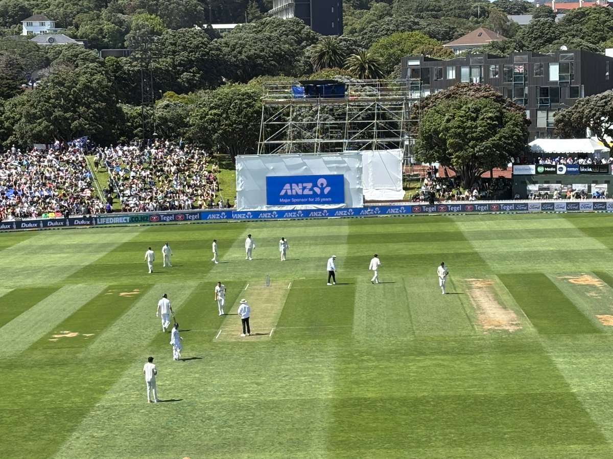 InLoveWithAView's tweet photo. G’day from the Basin Reserve, Wellington the #HomeOfWorldCricket
NZ V Eng - 2ndTest Day 1 

#Play #Sidahn https://t.co/rIRCEu9s8A