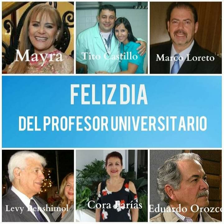 ¡ Feliz día del profesor Universitario  !