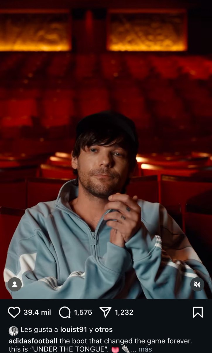 LTWTourUpdates's tweet photo. 📲| Louis le ha dado like al post de adidas sobre la campaña en la que el aparece! https://t.co/1ZRjif97GO