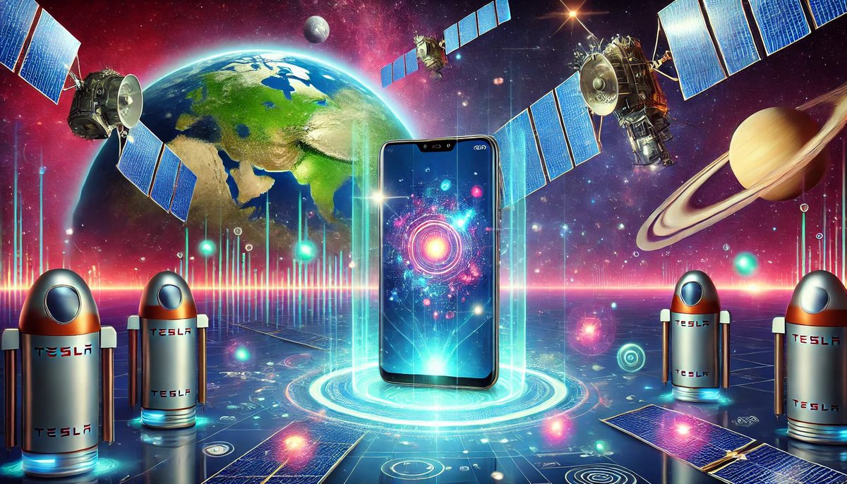 et2411786869537's tweet photo. “With Starlink satellites and the new Tesla phone, interplanetary communication is becoming a reality. 🌌📱 Imagine a future where cosmic distances are just signals away. The future starts now! 🚀 What do you think, @elonmusk? #Starlink #Tesla #InterplanetaryCommunication” https://t.co/yrp7vVQFS2