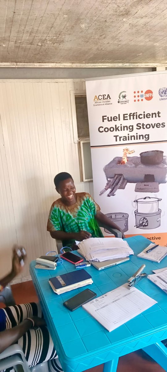 AceaSouthSudan's tweet image. Under @AbyeiJointProgram, @UNFPASouthSudan 
set to support 600 women with local production and utilization of fuel-efficient stoves in #Abyei to reduce the risk of gender-based violence (GBV) that occurs during the process of collecting firewood. #Provideskills &amp;amp; #KnowledgeBase